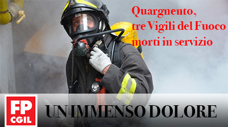 Quargnento (AL), tre vigili del fuoco morti, due vigili del fuoco e un agente di PS gravemente feriti. Eroi o Martiri?