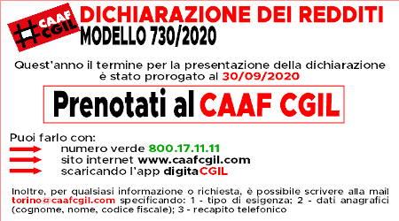 I servizi del Caaf Cgil