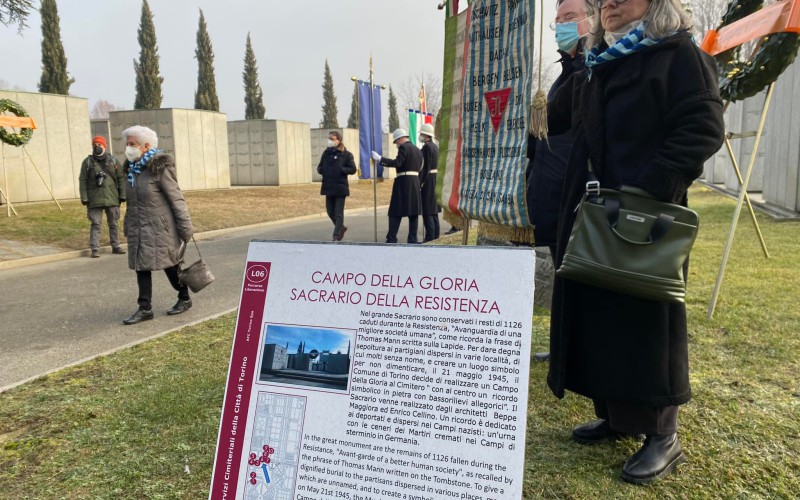 27 GENNAIO 2022, LA GIORNATA DELLA MEMORIA A TORINO