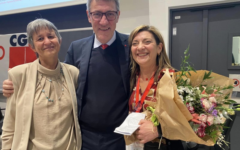 Gabriella Semeraro nuova Segretaria Generale della Cgil torinese!