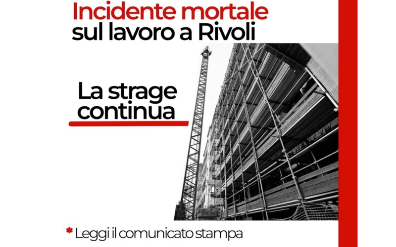 NUOVO INCIDENTE SUL LAVORO: LA STRAGE CONTINUA, MENTRE LE SEGNALAZIONI RIMANGONO INASCOLTATE