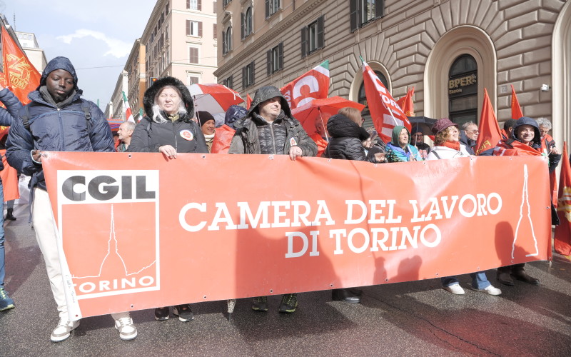 Manifestazione per la Pace: le foto della Cgil Torino