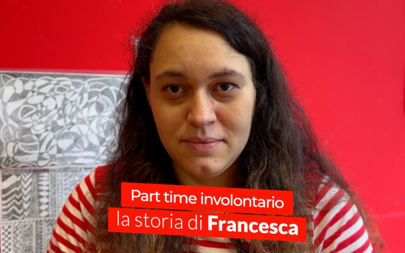Part time involontario: la storia di Francesca