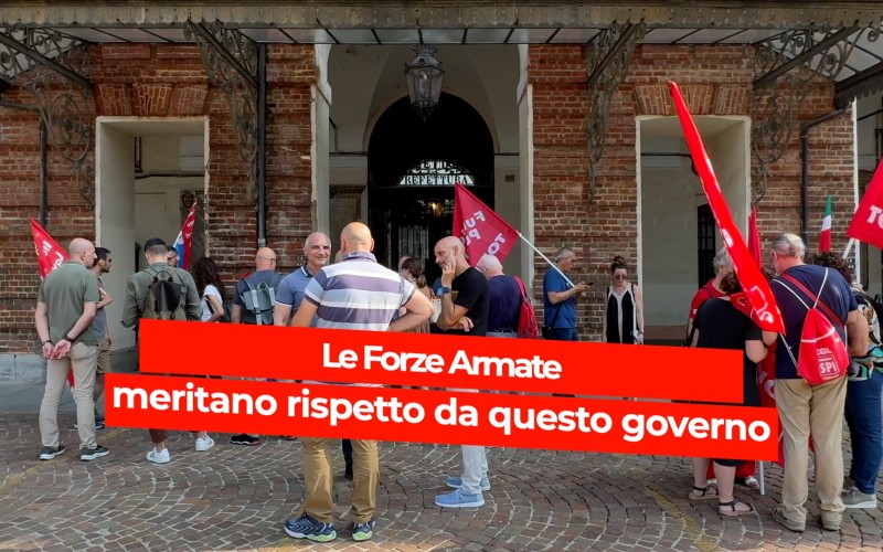 Le Forze Armate meritano rispetto da questo governo
