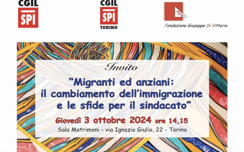 Presentazione ricerca nazionale “Migranti e Anziani”