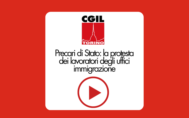 Precari di Stato: la protesta dei lavoratori degli uffici immigrazione