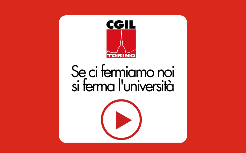 Se ci fermiamo noi si ferma l’università