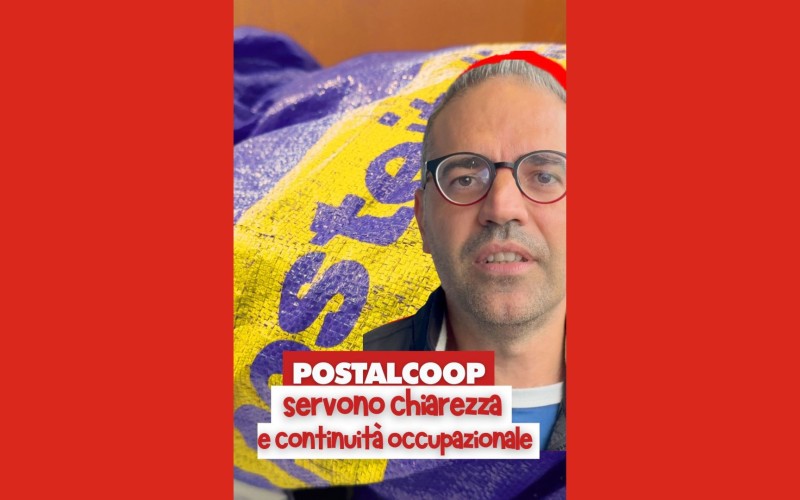 Presidio con le lavoratrici e i lavoratori di Postalcoop ed Euroservice: servono chiarezza e continuità occupazionale