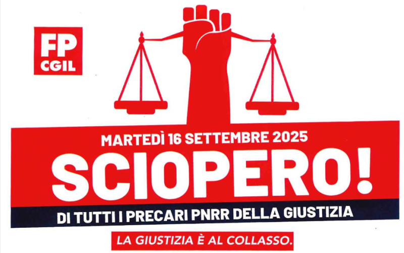 Sciopero precari della giustizia: a Torino presidio di fronte alla Prefettura
