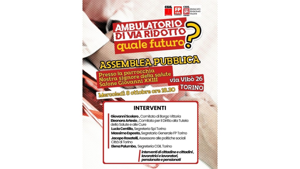 Ambulatorio di via Ridotto: quale futuro?