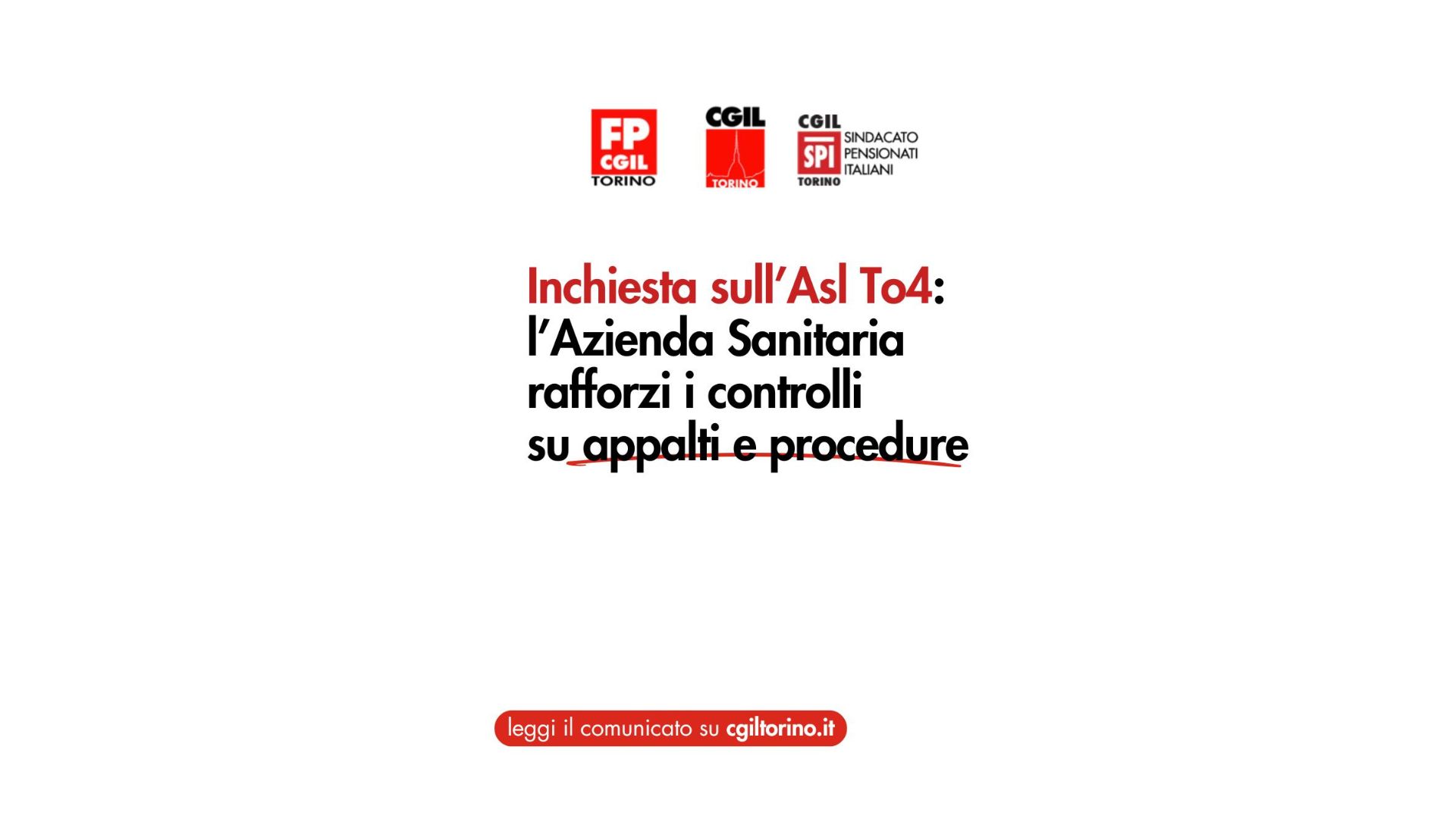 Inchiesta sull&rsquo;Asl To4